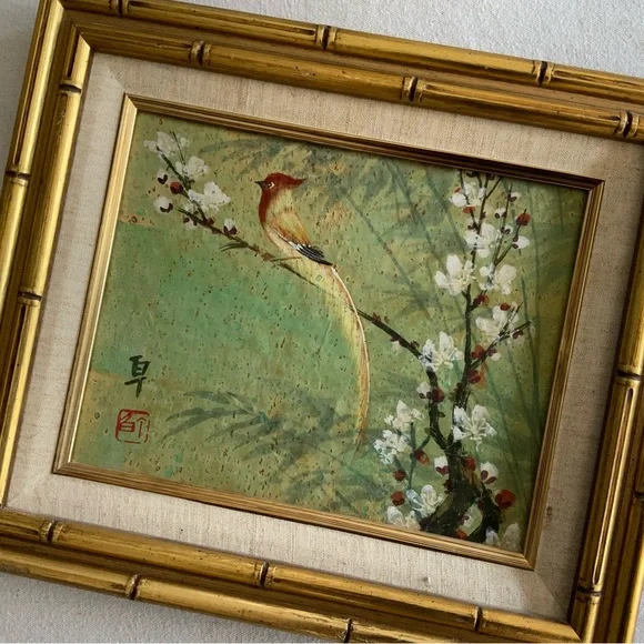 Bird&Floral Painting